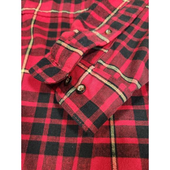 Eddie Bauer Legends vintage mens hunting flannel shirt size medium thick flannel - Picture 3 of 7